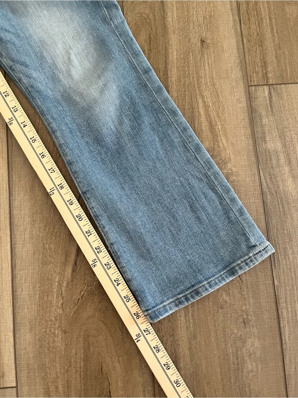 LOFT Bundle of 2 High Rise Kick Crop Denim Jeans Sz 28 - Picture 6 of 14